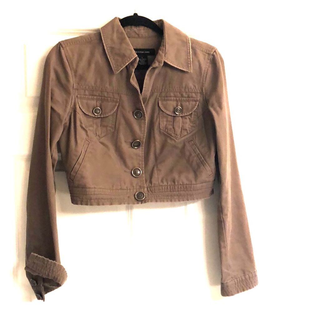 Calvin Klein Jeans Mocha Jean Jacket size M